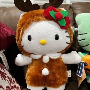 Hello Kitty Reindeer Plush
